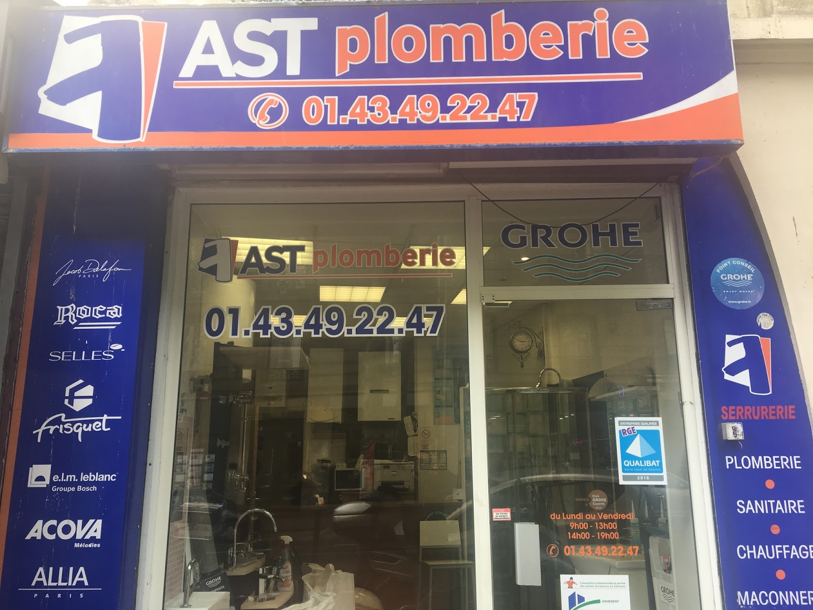 Logo de AST PLOMBERIE